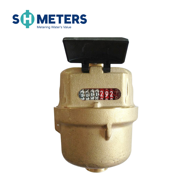 DN25 Brass water meter Volumetric water meter