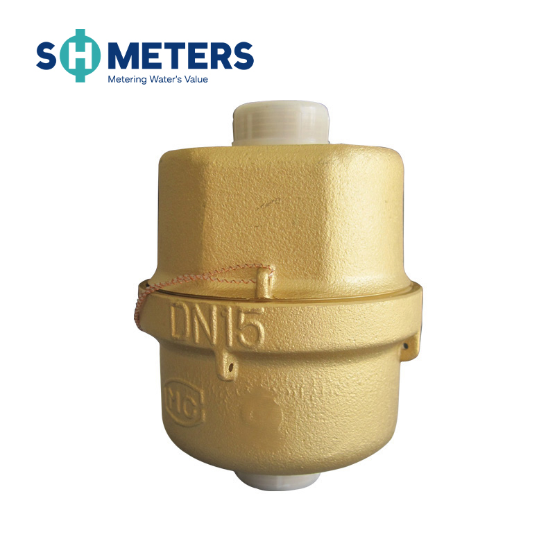 DN15 Brass water meter Volumetric water meter