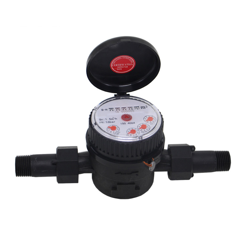 Where is the single-flow water meter suitable for installation?