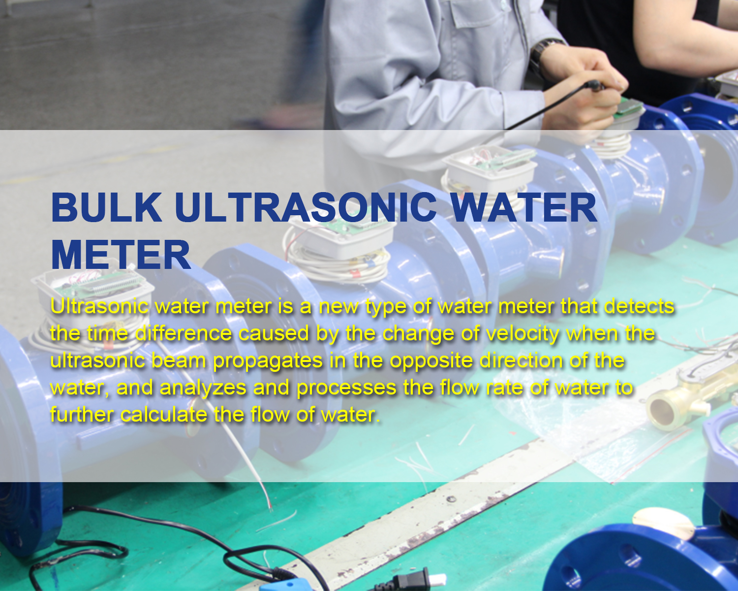 Working principle of ultrasonic water meters-S.H.Meters