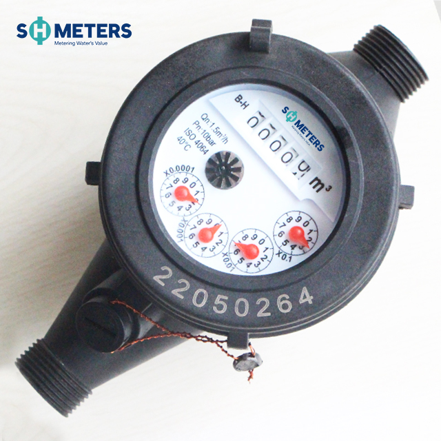  Multi Jet Water Meter Plastic of Water Meter China