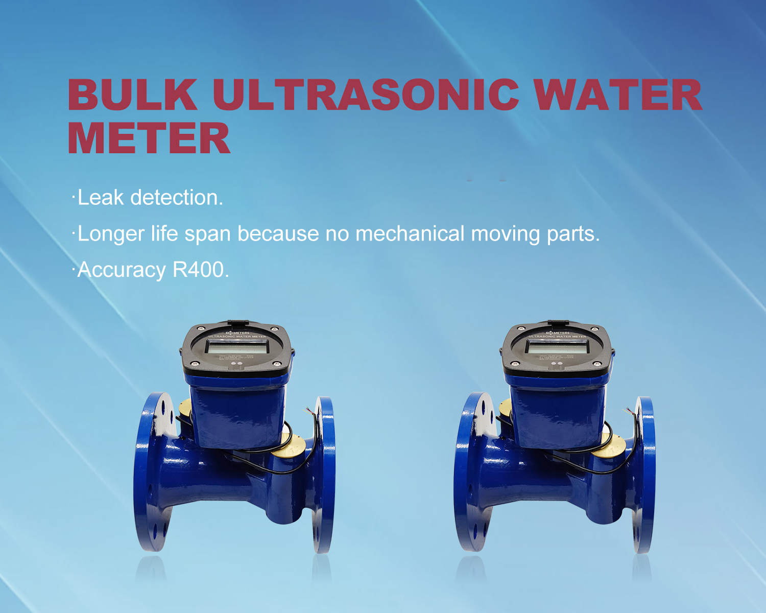 Why is bulk ultrasonic water meter suitable for agricultural irrigation？