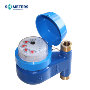 15-40mm cast iron Vertical multi jet water meter