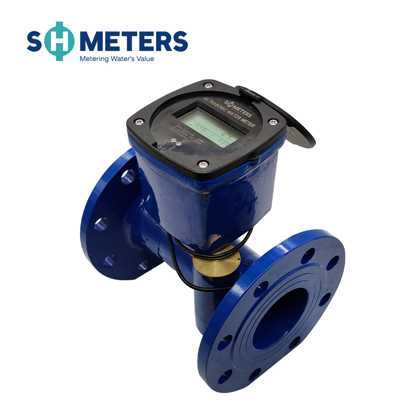  ultrasonic sensor water meters 150mm remote rs485 modbus china iso 4064