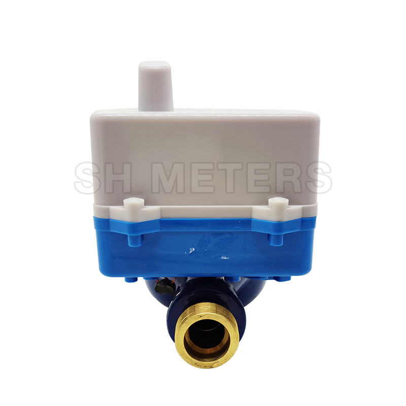 DN15 brass ball valve with lock electronic remote reading lora water meter smart