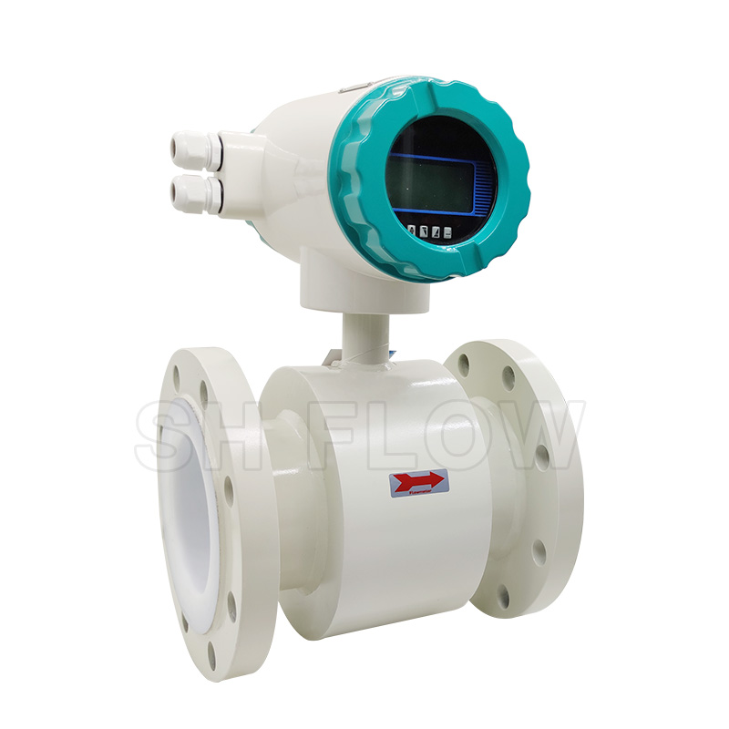 rs 485 low price liquid electromagnetic flowmeter with signal pulse output made in china