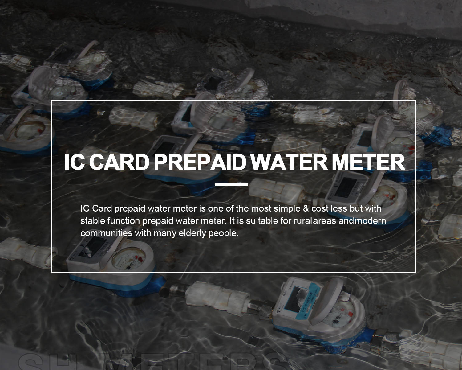 Why choose IC Card water meter?