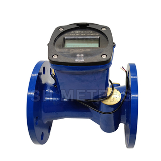 GPRS Irrigation Ultrasonic Water Meter Cast Iron Iso 4064 Cold 50mm-300mm 