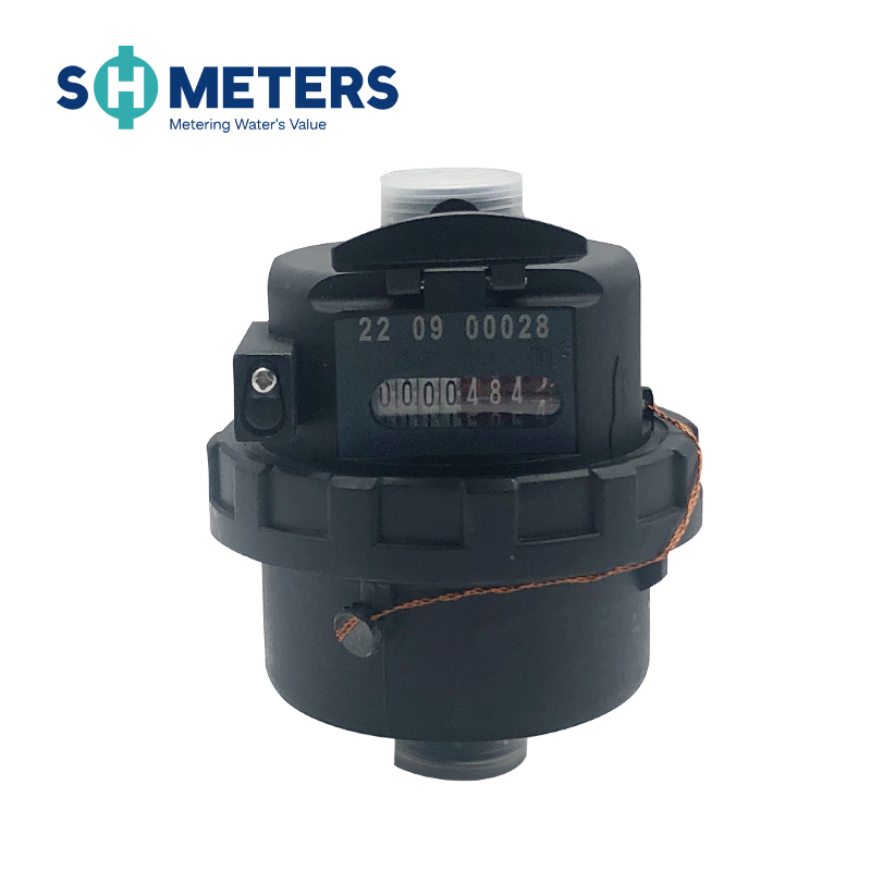 DN15 Class C Plastic Water Meter Volumetric Water Meter