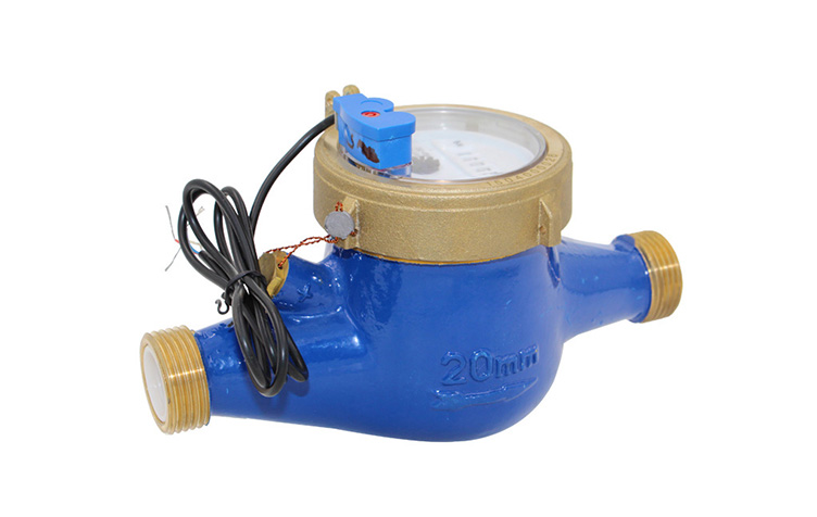 DN15~DN50 magnet stop threaded brass body water meter